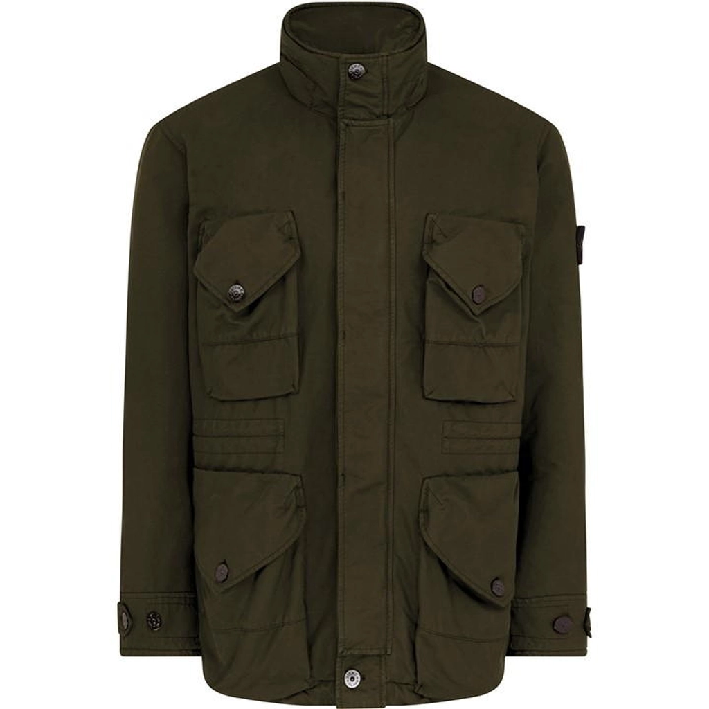 Stone Island David Tc Field Jacket - Green